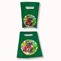SUPER MARIO THEME GOODY BAGS FABRIC MATERIAL ( PACK OF 10 ) BIRTHDAY DECORATION SET. 