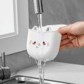 Bathroom & Kitchen Sink Organizer – Silicone Drain Rack for Faucet, Adjustable Soap Sponge Basket Holder. 