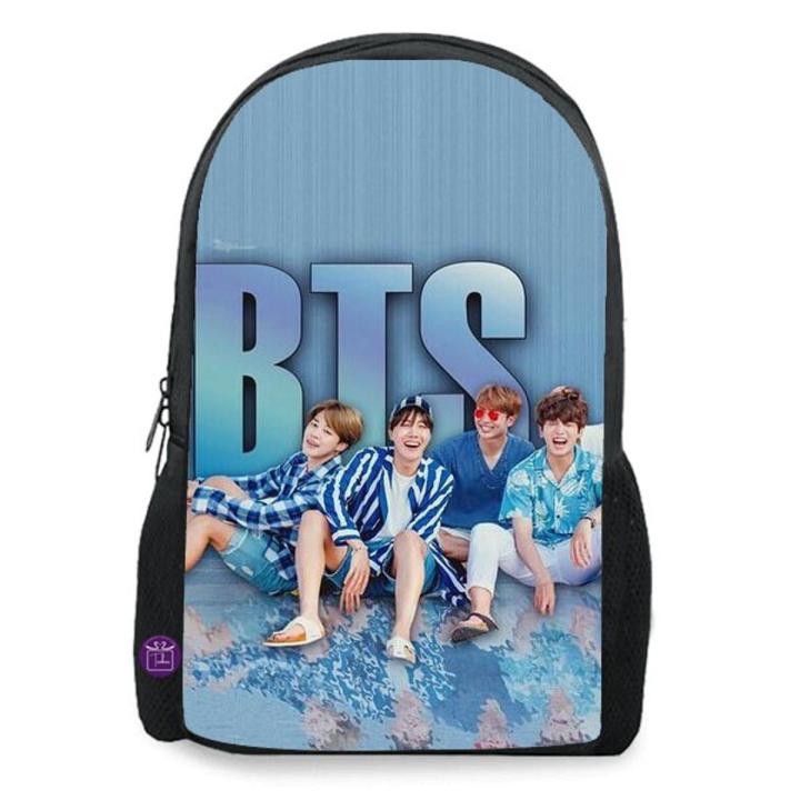 bts backpack college digital printed bag laptop bag for bts lovers