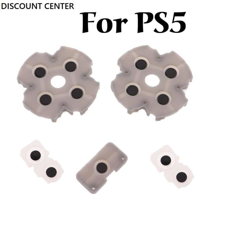 PlayStation 5 PS5 Controller Conductive Silicone Buttons Rubber Pads for ps5 Game Replacement Parts
