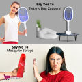 Home Rechargeable Mosquito & Flying Insect Killer Racket. 