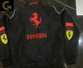 F1 Ferrari Vintage Racing Jacket Embroidered Cotton Padded Bomber | Premium Quality Ferrari F1 Jacket | Free Shipping. 