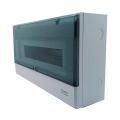 Electrical distribution box home lighting box 12-14 ways surface mounted circuit breaker distribution box indoor on wall. 