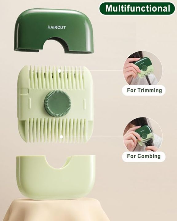 Trimmer, Two in one hair Comb Cutter, Double Sided Baby hair cutting Razor Comb,Baby hair cutting artifact hair clipper