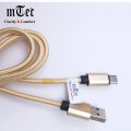 mTec C Type USB Data Cable for Normal and Safer Charge (Cotton Cable) (Standard Soze). 