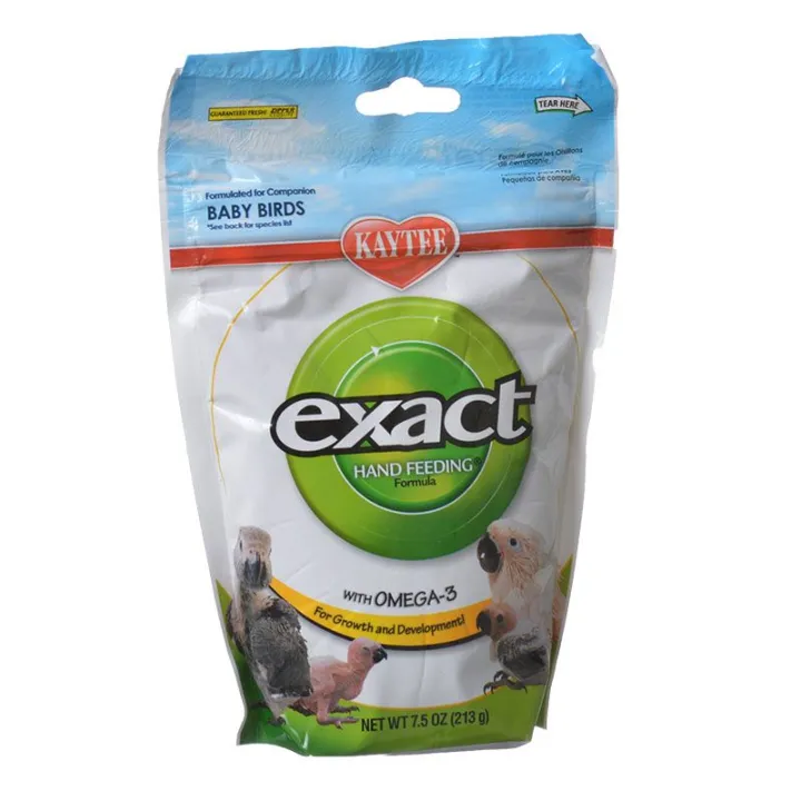 Kaytee Exact Haute Graisse – Aliment Pour élevage à La Main Des Oisillons (perroquets, Aras) – 2,3 Kg