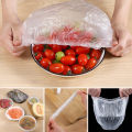 Disposable Food Cover Plastic Wrap Elastic Food Lids For Fruit Bowls Cup Cap Storage Kitchen Fresh Keeping Saver Bag. 