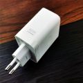 80-Watt Super VOOC Adapter for Oppo, OnePlus, Realme Mobile Phones. Warp Charge, VOOC / Super VOOC Charge, Super-Fast Charging. Best Quality 100% Original Adapter. (Only Adapter without Cable). 