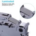 5-Pack Label Maker Tape for Brother TZe-231 TZ-231 Laminated P-Press Label Maker Tape, for Model PT D200 D210 H100 1880. 