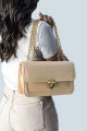 Girls' Handbag Set Pack of 2 with Stylish Long Chain. 