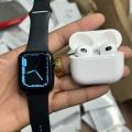 I8 Pro Max Smart Watch With Earbuds 3 High Quality Watch And Earbuds, Pack Of Two. 