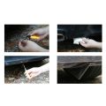 2X Spoiler Car Back Bumper Universal Car Rear Bumper Lip Diffuser Shark Fin. 