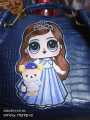 1 pc LOL Surprise Doll Girl Patch,Cute Girl Applique Embroidered Patch,Decorative Patch for Kids Clothes,Sew-On Fabric Patch Best Quality DIY Craft Motives for Jackets,Backpacks,T-Shirts Vibrant,Durable,Easy to Use Perfect Gift for Kids,Teens,Fashion love. 