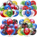 12 Inch Marvel Superhero Latex Balloon Set Avengers Spiderman Hulk Boys Birthday Party Baby Shower Party Decorations Kid Toys Latei Posies. 