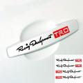Racing Development TRD Sticker for Car (Black & Red). 