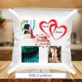 Customized Anniversary Cushion With your Pictures name and Calendar best Quality Best Wedding Anniversary Gift on Any Occasion. 