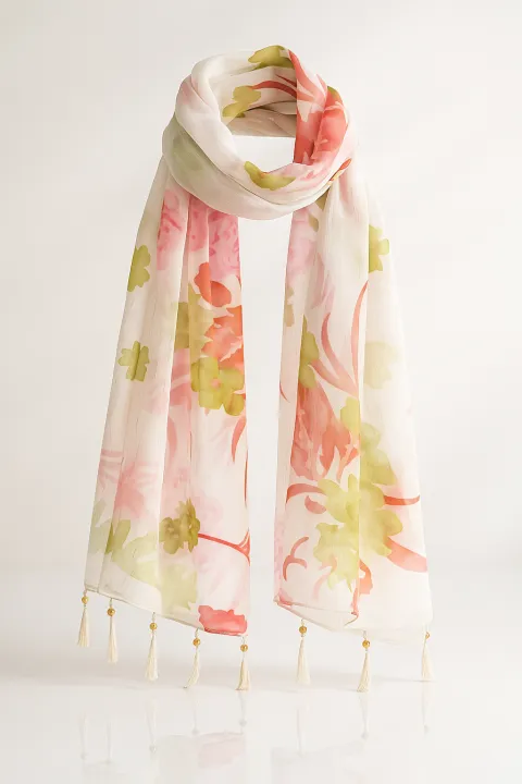 3 Pcs Pack Random Scarf Stoller for Women – Turkish Silk & Chiffon Mix ...