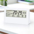 Transparent LCD Digital Clock. 