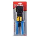 EZ RJ45 Crimp Tool Pass Through Cat5 Cat5e Cat6 Crimping Tool (Combo Pack). 