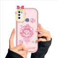 For Infinix Hot 9 Play Back Cover Cartoon Cute Girl Fairy Pattern Phone Case Monster Lens Soft Protective Cover. 