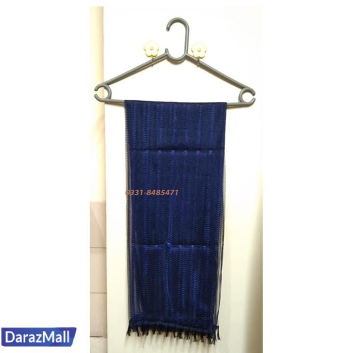 navy bLIUE SUMMER COLLECTION Light Weight Trendy Pari Net Leria Blended Fancy Leheriya Dupatta Ladies Jaipuri Leheriya Gota Sindoori NET LEHERIYA DUPATTA with Best Quality for women Jhumki bhunki