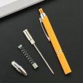 New light pen spot touch ballpoint pen LED light multi-function pen 3-in-1 can print logo metal light pen. 