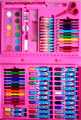 86 Pieces Multi Coloring Kit/Set With Button Box for kids. 