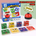 SF Kids Face Change Expression Puzzle Building Blocks Board Game Montessori Cube Table Game Toy Early Educational Toys For Children Toys Gift. 