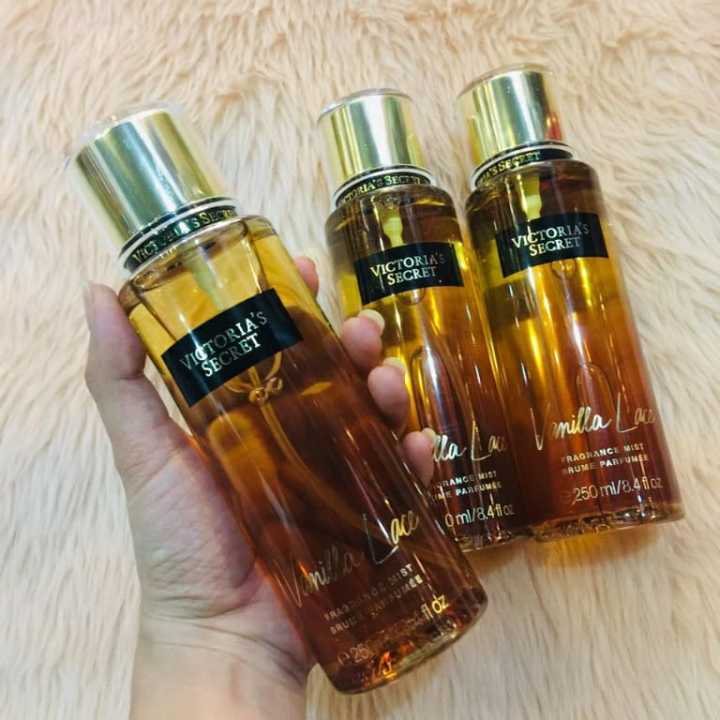 Victoria's Secret Vanilla Lace Scented Mist - Long Lasting Perfume ...