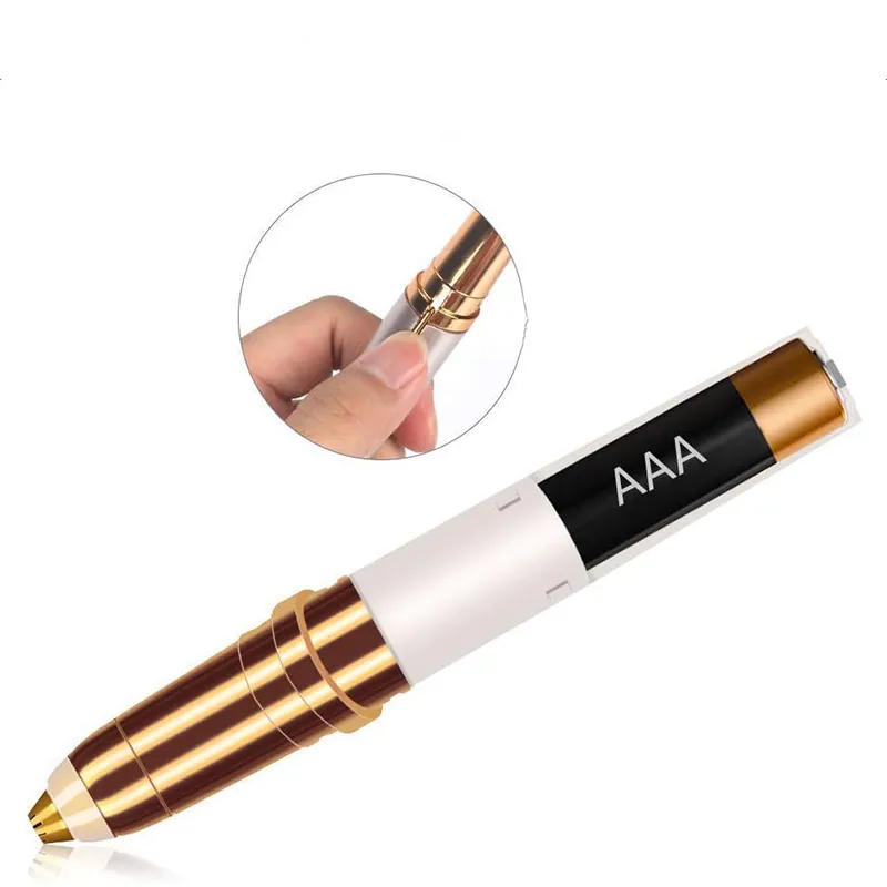 LB Rechargeable 2 in 1 Facial Hair Remover & Eyebrow Trimmer for Women ...