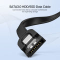 Ugreen SATA Cable 3.0 to Hard Disk Drive SSD HDD Sata 3 Straight Right-angle Cable for Asus MSI Gigabyte Motherboard Cable Sata. 