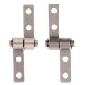 0.13” Hole Left+Right Torque Friction Hinge 360° Rotation Silver 0.1N. 