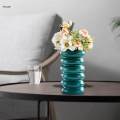 Spiral Style Flower Vase Flowerpot Table Centerpiece Home Minimalist Indoor Plants Pot Bud Vase for Living Room Dining Table Bedroom Wedding. 