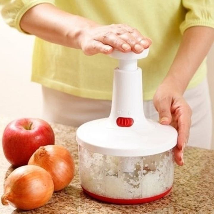 Food & Vegetable Cutter Chopper Twist Cut Manual Food Processor