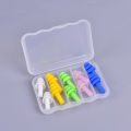 5Pairs Silicone Ear Plugs Sleep Earplugs Noise Reduction Swimming Earplugs Mzea. 