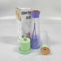 Techmanistan Random Color 400ml Crown Type Juicer Bottle, Mini Portable Blender Fruit Mixers, 400ml Electric Juicer, Anti Drip Blender, Mini Shake Smoothie Blender, Crown Type Portable Rechargeable Juicer. 