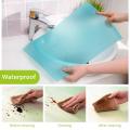 4PCS/Pack PVC Shelf Liners Pad Table Mat Placemat Refrigerator Liners Mat Fridge Mats Drawer. 