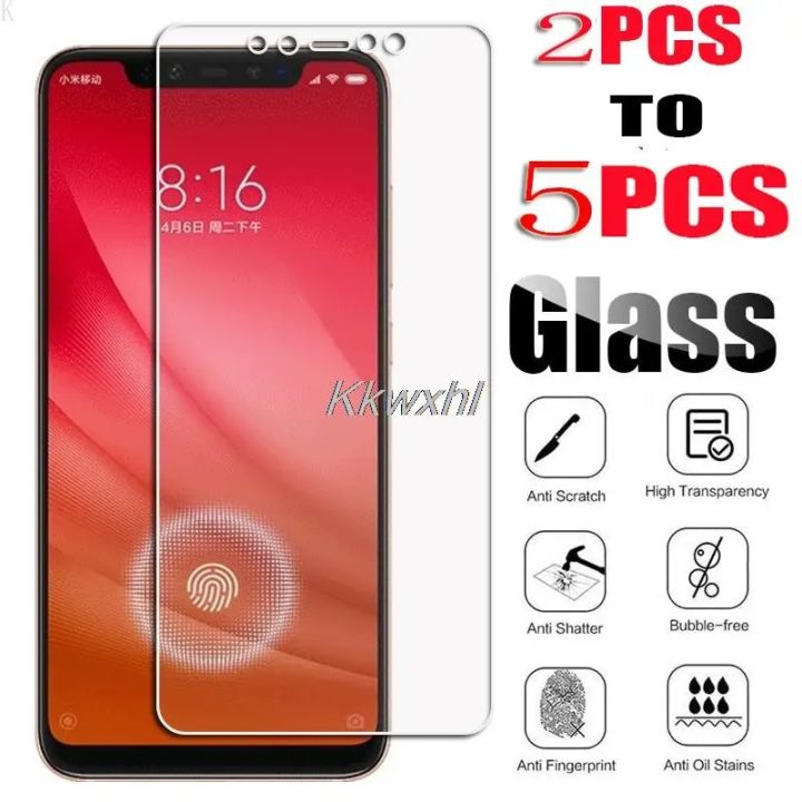 2PCS-5PCS For Xiaomi Mi 6X 8 Explorer Lite 8SE A2 Lite Mix 2S 2 3 Play A1 6 5X Pro Screen Protector Tempered Glass Film Cover