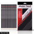 Ulson Giaded Pencil Superior Quality Blacklead Pencils Set of 12pcs. 