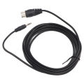 8 Pin Din Male Plug To 3.5mm Male Adapter, Plug and Play Sensitive Din 8 Pin To 3.5mm MIDI Cable for Musical Instrument. 