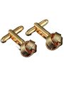 Cufflinks for Men | Knott Cufflinks | Metal Cufflinks | Metal Knott Cufflinks | Formal Cufflinks | Office Wear Cufflinks Silver and Golden Best quality Cufflinks. 