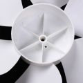 Round Shaft Fan Blade Kitchen Bathroom Vent Blade White Plastic Electric Fan Impeller General Fanner Blade Home Vent Accessories. 