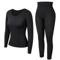 Woman Thermal Underwear Set Autumn Winter Warm suit Thermal Long Warm Undershirt Long Sleeve Thin Top Pants Comfortable. 