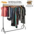 Cloth Hanging Stand Boutique Hanger Stand Single Pole heavy gauge pipe good quality Saddiq Tele Mall STM. 