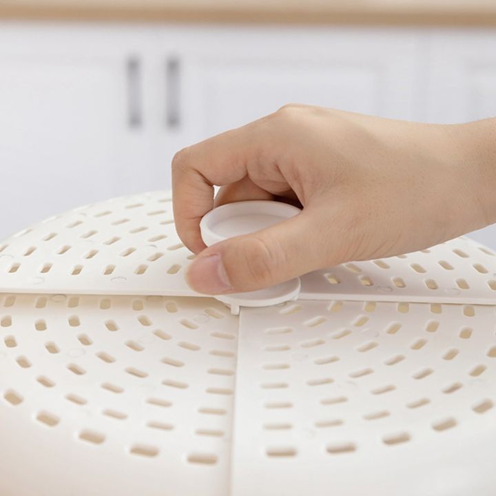 GM   Food Cover Dining Table Leftovers Dessert Plates Dish Cover Restaurant Kitchen Dust-Proof Anti-Fly Cover