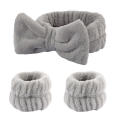 Microfiber Wrist Sweatbands - Absorbent Towel Bands, Comfortable Headbands for Fitness & Makeup. 