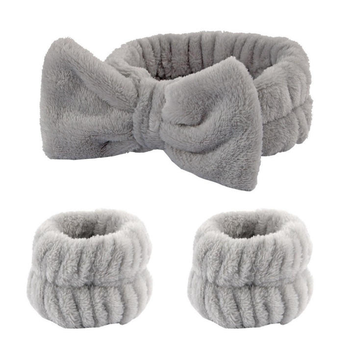 Microfiber Wrist Sweatbands - Absorbent Towel Bands, Comfortable Headbands for Fitness & Makeup