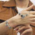 New in Star Wars Kitty Fit Pandora 925 Original Bracelets Marvel shoes Silver Charms Beads For DIY Luxury Quality Jewelry. 