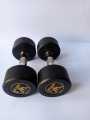 Pair of high quality rubber dumbell 2 kg dumbells (2+2=4).. 