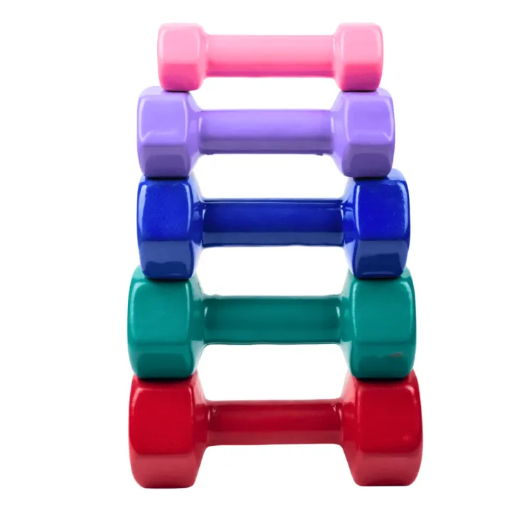 ORANGLES Single Vinyl Dumbbell 1kg 2kg 3kg 4kg 5kg | Ladies Dumbbell for Home Gym Exercise | Non-Slip Vinyl Coated Dumbbell Weight for Women Men | Fixed Hand Weight for Fitness Yoga Aerobics Arm Workout - high resolution display - exposing craftsmanship - Image 2 of 2 | built for everyone | Single Vinyl Dumbbell 1kg 2kg 3kg 4kg 5kg | Ladies Dumbbell for Home Gym Exercise | Non-Slip Vinyl Coated Dumbbell Weight for Women Men | Fixed Hand Weight for Fitness Yoga Aerobics Arm Workout for sale Georgia | Free Shipping ORANGLES